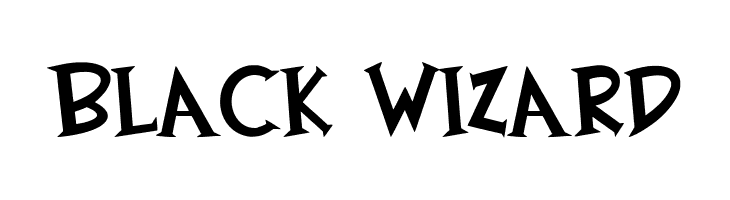Black Wizard  नि: शुल्क फ़ॉन्ट्स डाउनलोड