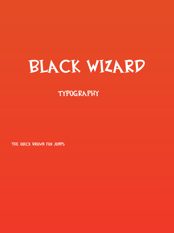 Black Wizard Poster