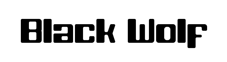 Black Wolf  les polices de caractères gratuit tlcharger
