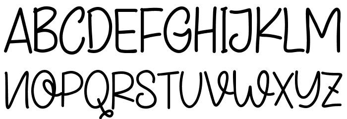 Black Wolves - Personal Use Font UPPERCASE