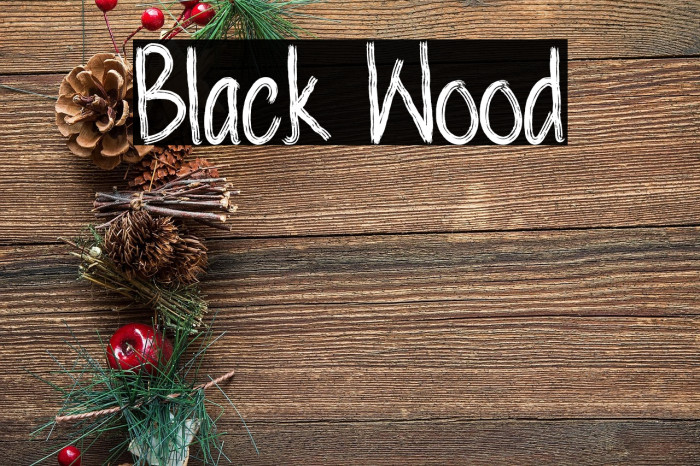 Black Wood Example 2