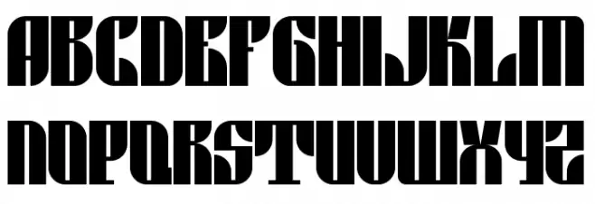Black skull Font Litere mari