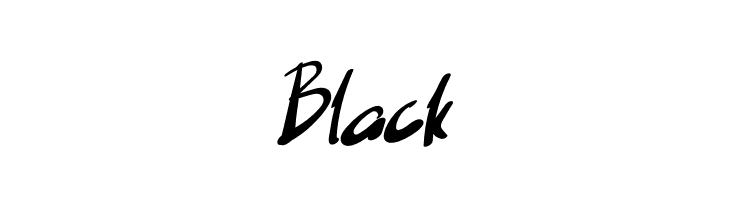 Black  Frei Schriftart Herunterladen