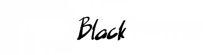 Black  Frei Schriftart Herunterladen