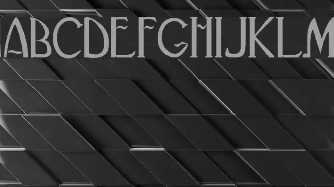 BlackAdderII Font examples