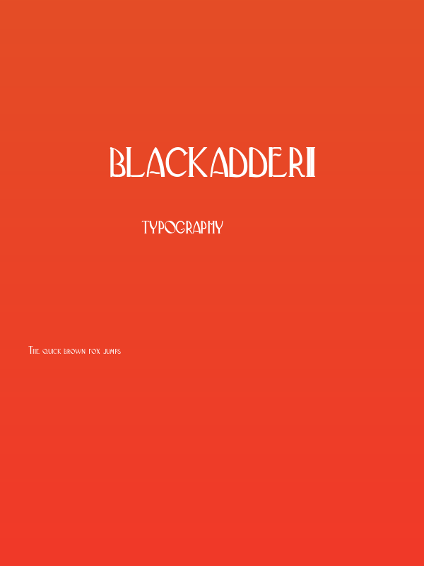 BlackAdderII Poster