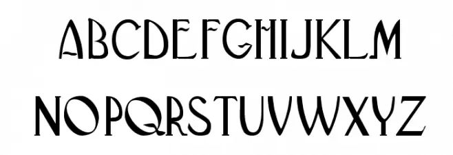 BlackAdderII Font LOWERCASE