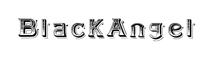 BlackAngel Font