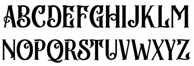 BlackArcade Font UPPERCASE