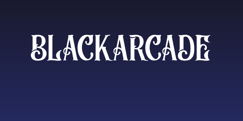 BlackArcade Social Header