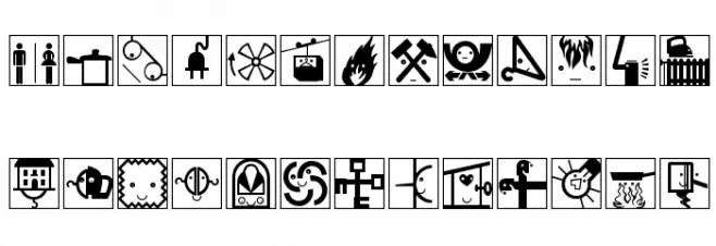 BlackBats خط أحرف صغيرة