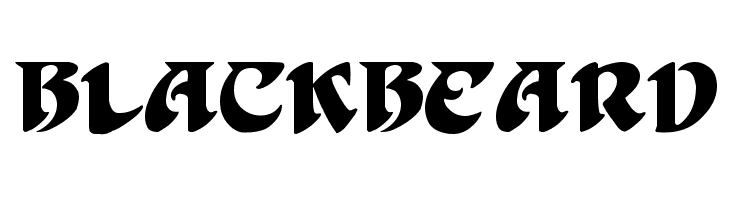 BlackBeard Font