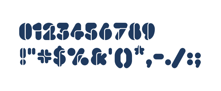 BlackBees DemiBold Other Characters