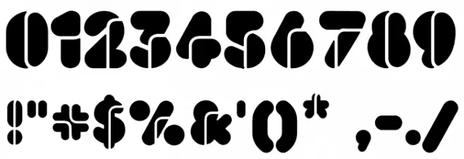 BlackBees DemiBold Font OTHER CHARS