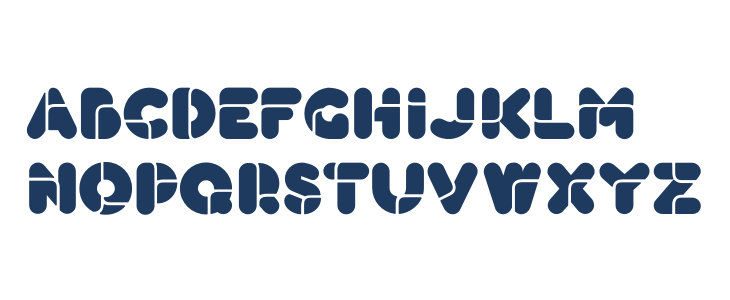 BlackBees DemiBold Lowercase