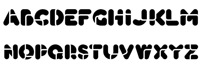BlackBees Font LOWERCASE
