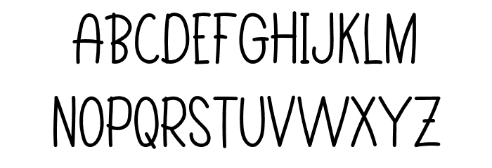BlackBirdDEMO-Regular Font UPPERCASE