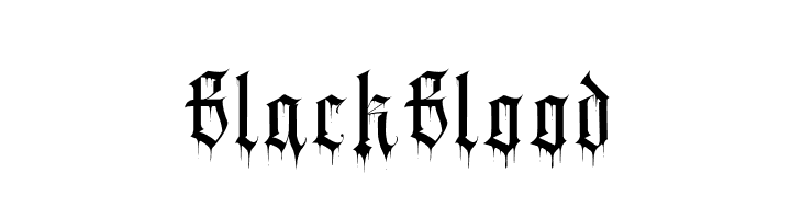 BlackBlood  Descarca Fonturi Gratis
