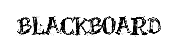 BlackBoard Font