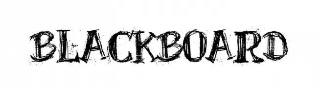 BlackBoard  font caratteri gratis
