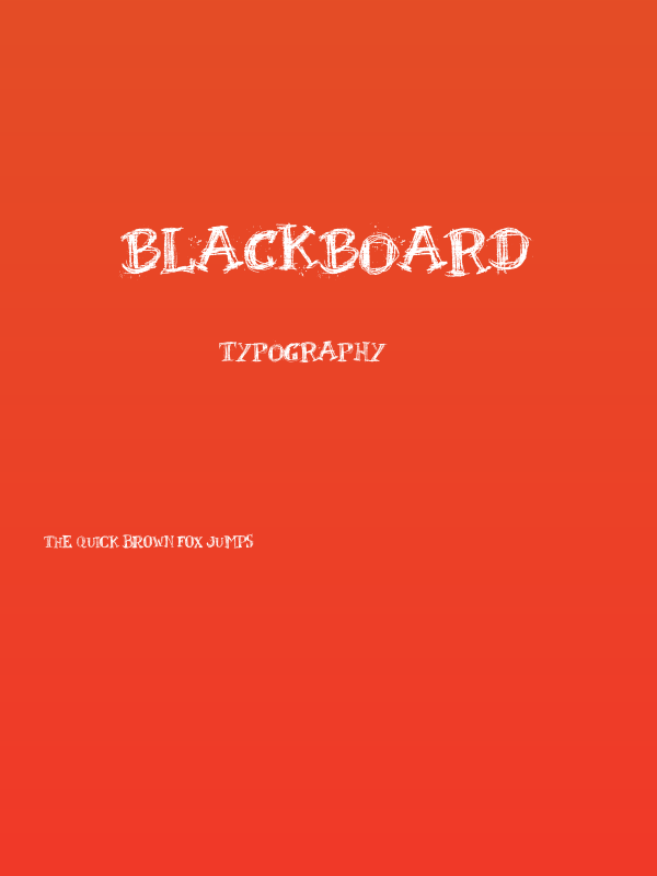 BlackBoard Poster