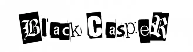 BlackCasper  Fuentes Gratis Descargar