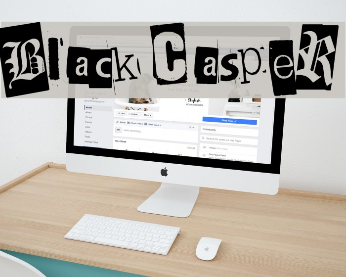BlackCasper Fonte examples