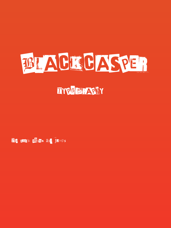 BlackCasper Poster
