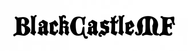 BlackCastleMF  नि: शुल्क फ़ॉन्ट्स डाउनलोड