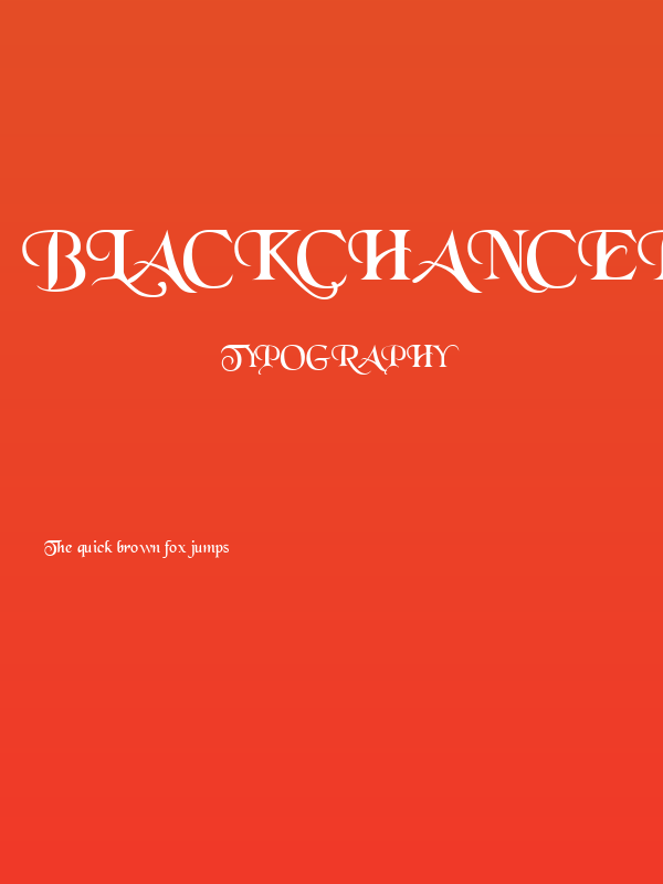 BlackChancery Poster