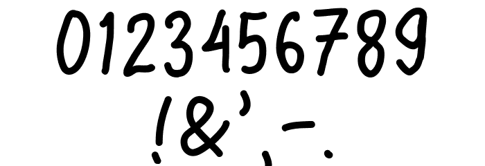BlackCleng Font OTHER CHARS
