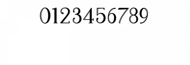 BlackClover Font OTHER CHARS