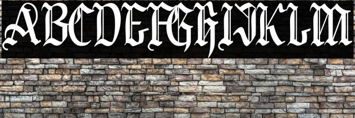 BlackCloverFont Example 1