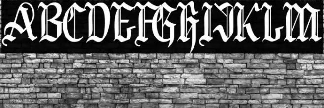 BlackCloverFont Font examples