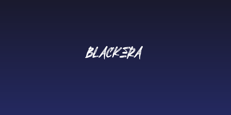 BlackEra Social Header