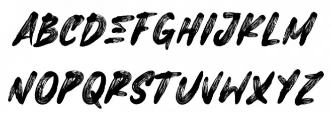 BlackEra Caratteri MINUSCOLO