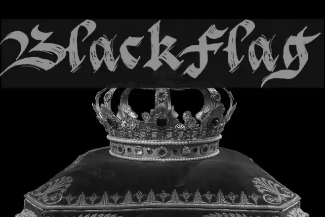BlackFlag Font examples