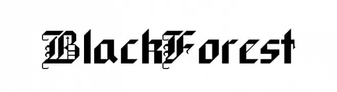 BlackForest  नि: शुल्क फ़ॉन्ट्स डाउनलोड