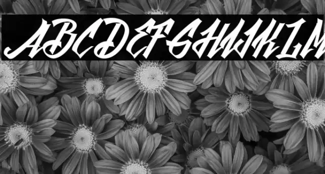 BlackFuture Font examples