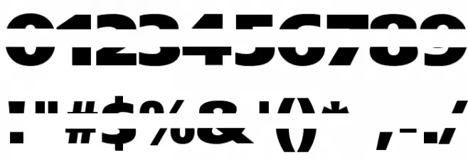 BlackGapSans Font OTHER CHARS