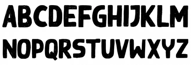 BlackGround Шрифта ВЕРХНИЙ