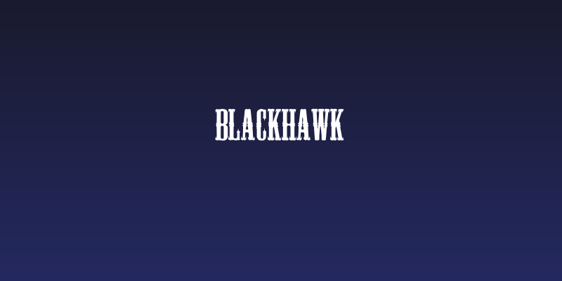 BlackHawk Social Header