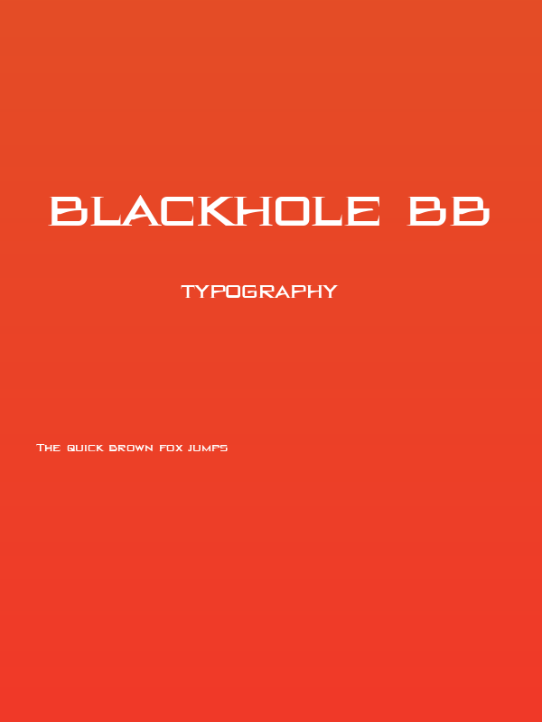 BlackHole BB Poster