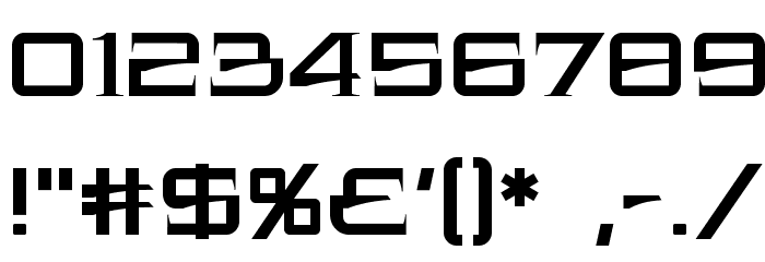 BlackHoleBB Font OTHER CHARS