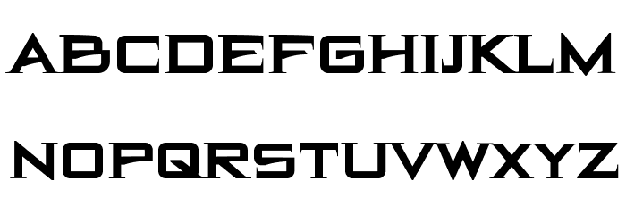 BlackHoleBB Font LOWERCASE