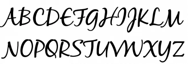 BlackJackRegular Schriftart Groß