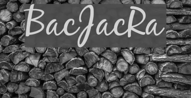 BlackJackRegular Font examples