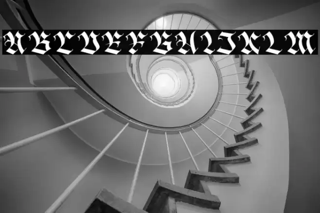 BlackJoker Font examples