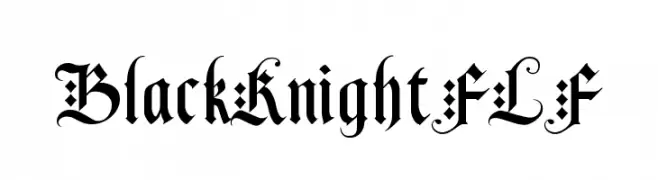 BlackKnightFLF  Fuentes Gratis Descargar
