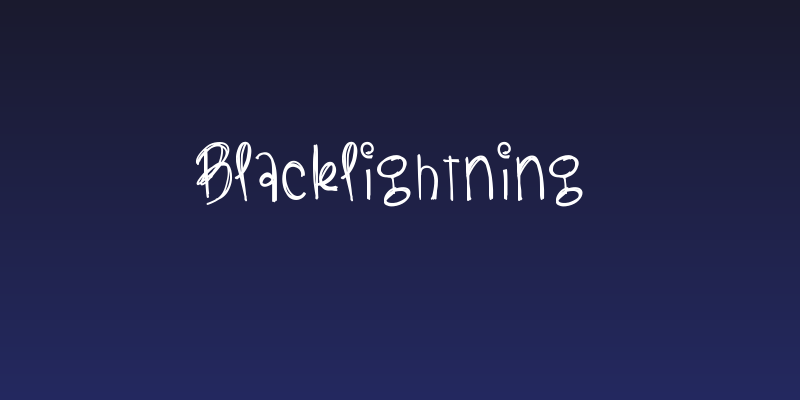 BlackLightning Social Header